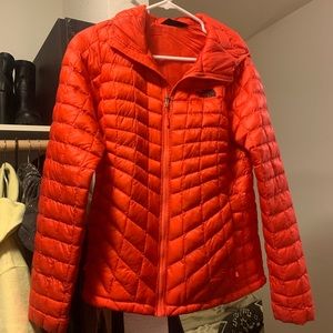 North Face Thermoball Women's spicy orange jacket